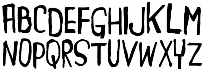 JEMBOhand Шрифта ВЕРХНИЙ