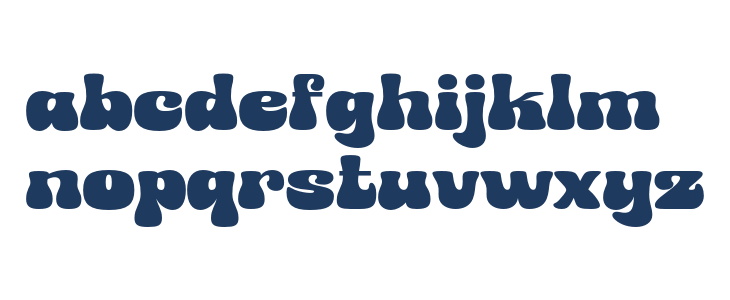 JEMROKtrial-Regular Lowercase