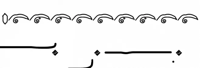 JESUA CAME 2 U DA MAN Font OTHER CHARS