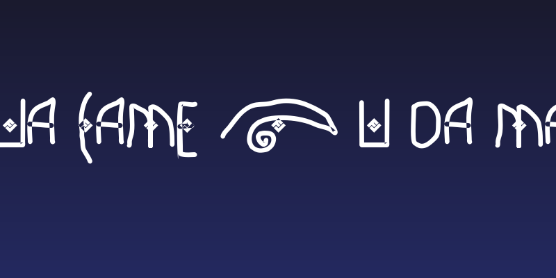 JESUA CAME 2 U DA MAN Social Header