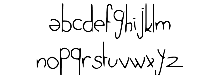 JeNeTOublieraiJamais Font LOWERCASE