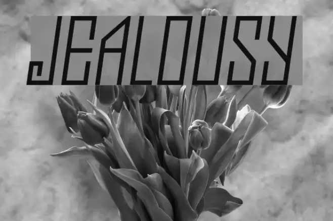 Jealousy フォント examples