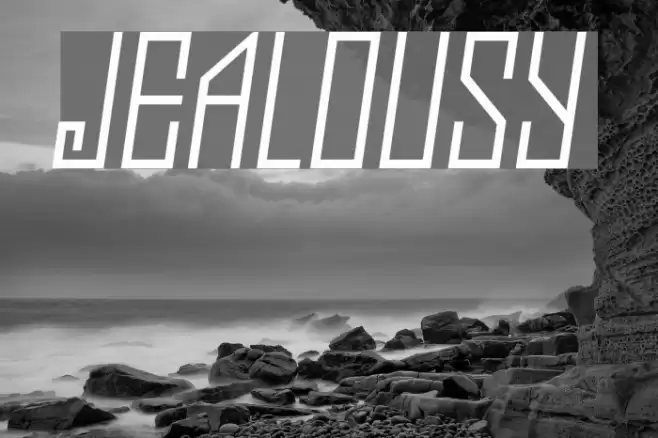 Jealousy フォント examples