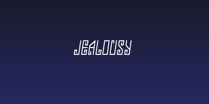 Jealousy Social Header