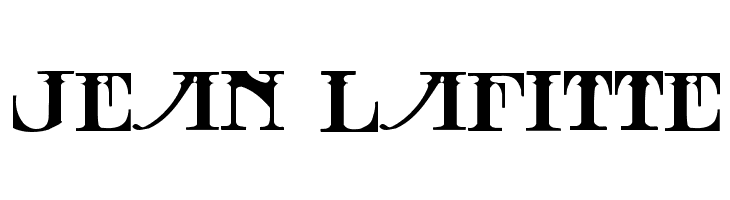 Jean Lafitte  font caratteri gratis