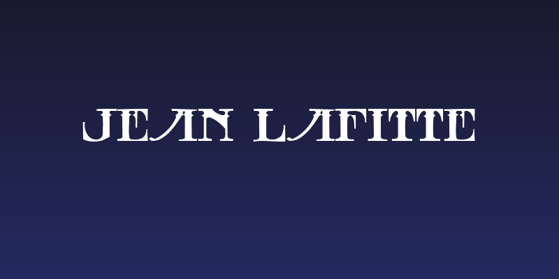 Jean Lafitte Social Header
