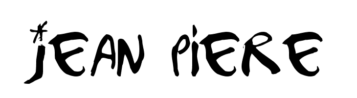 Jean Piere  Frei Schriftart Herunterladen