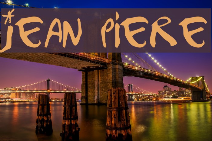 Jean Piere Font examples