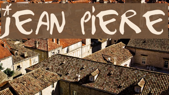 Jean Piere Font examples