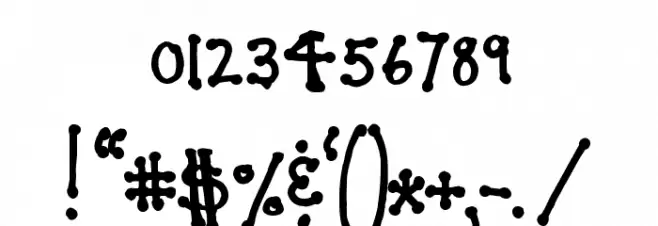 Jean Sun Ho Bold Font OTHER CHARS