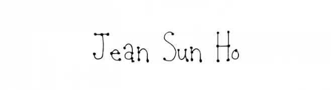 Jean Sun Ho  baixar fontes gratis