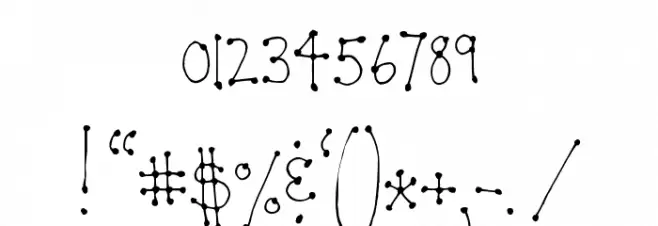 Jean Sun Ho Font OTHER CHARS