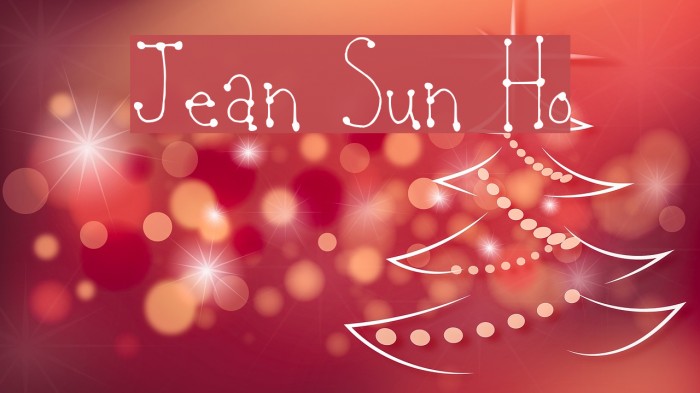 Jean Sun Ho Example 1