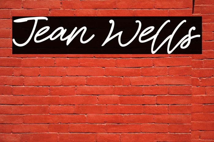 Jean Wells Example 2