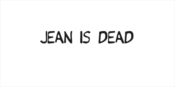 Jean is Dead Logo