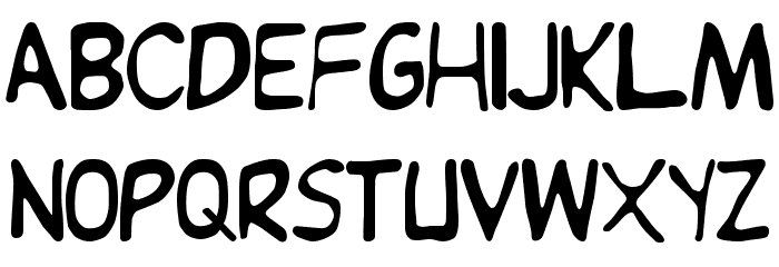 Jean is Dead Font LOWERCASE