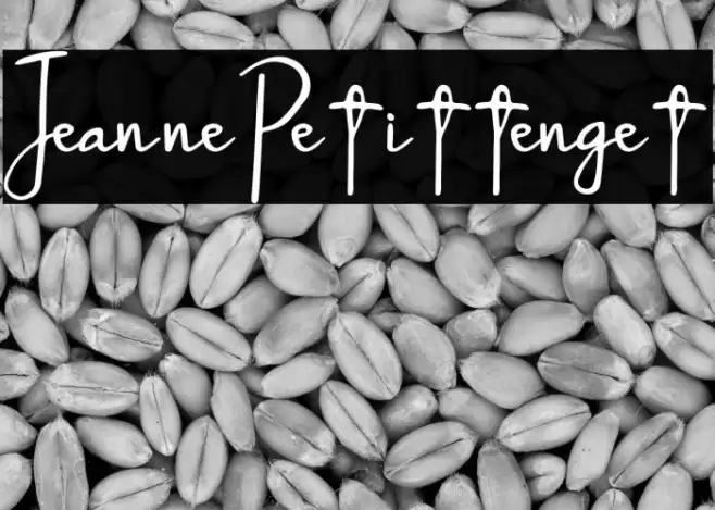 JeannePetittenget Caratteri examples