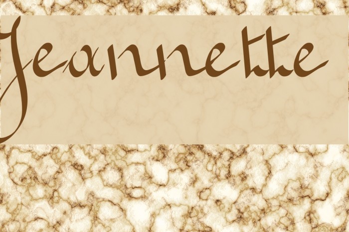 Jeannette Font examples