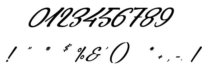 Jeans & Fashions Font OTHER CHARS
