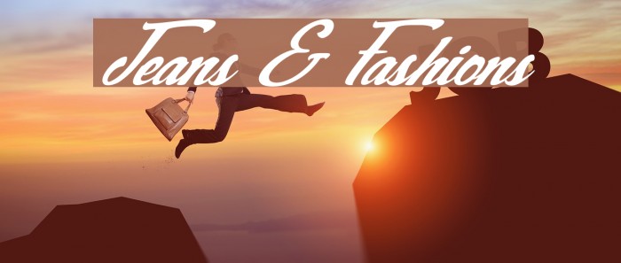 Jeans & Fashions Font examples