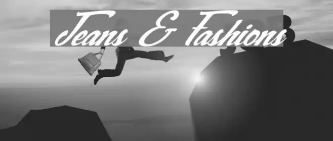 Jeans & Fashions Font examples