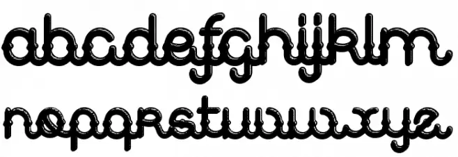 Jeans de nimes फ़ॉन्ट लोअरकेस