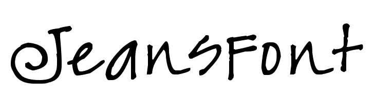 JeansFont  Frei Schriftart Herunterladen