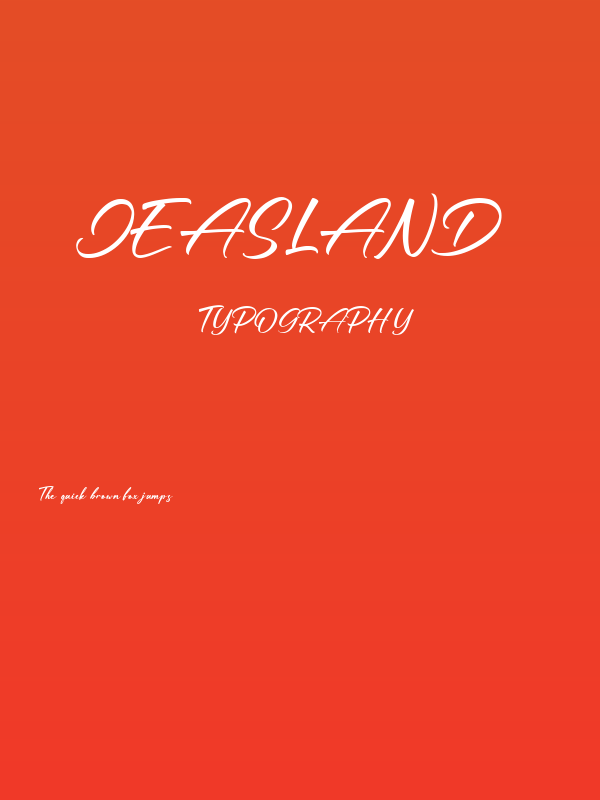 Jeasland Poster