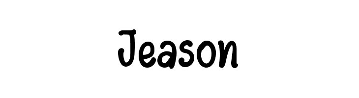 Jeason  नि: शुल्क फ़ॉन्ट्स डाउनलोड