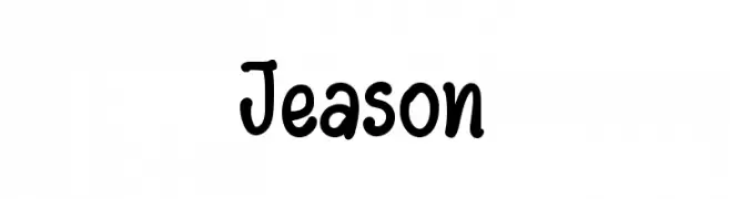 Jeason  Frei Schriftart Herunterladen