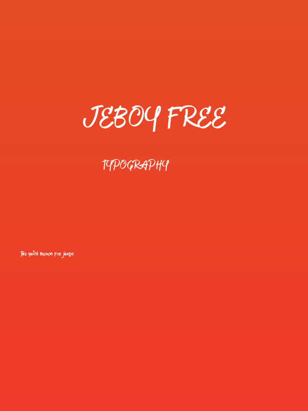 Jeboy Free Poster