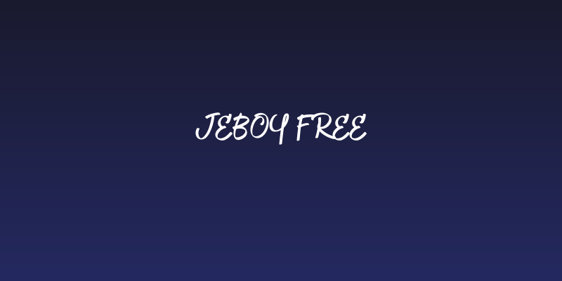 Jeboy Free Social Header