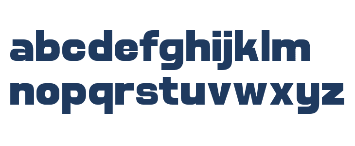 Jechro DEMO Black Lowercase