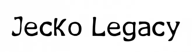 Jecko Legacy  Frei Schriftart Herunterladen