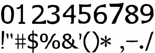 Jecko Legacy フォント その他の文字