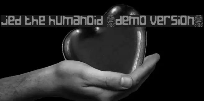 Jed the Humanoid [Demo Version] Font examples
