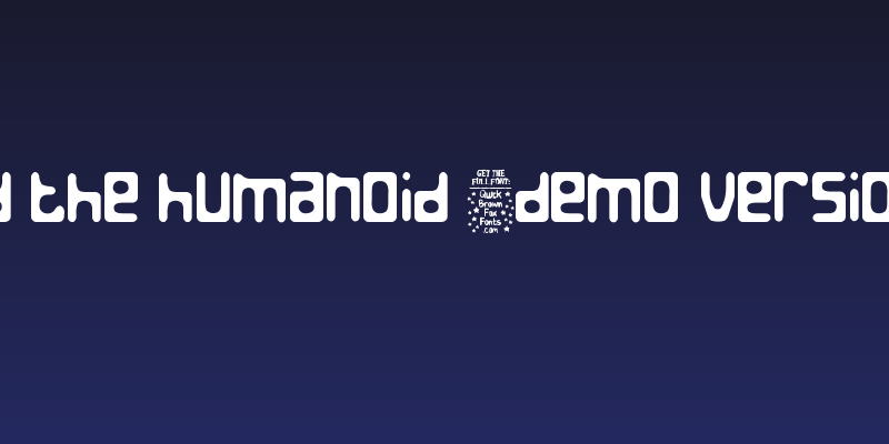 Jed the Humanoid [Demo Version] Social Header
