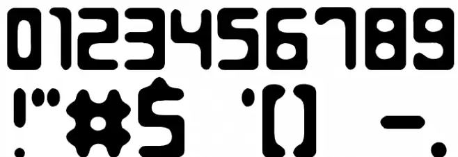 Jed the Humanoid Font OTHER CHARS