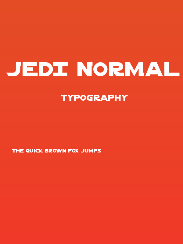 Jedi Normal Poster