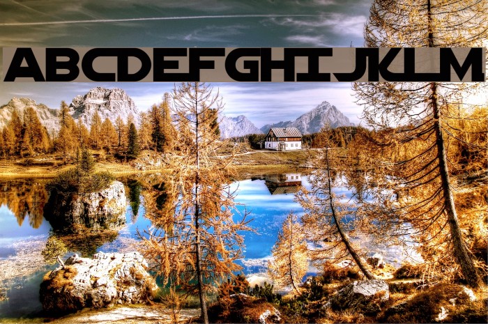 Jedi Solid Normal Font examples