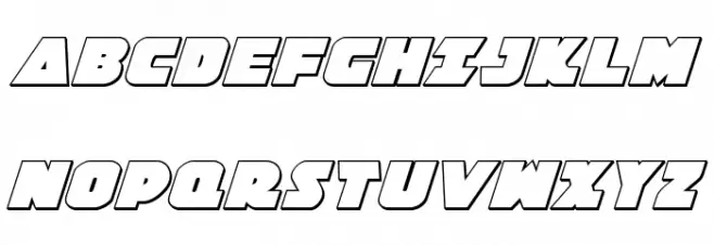 Jedi Special Forces 3D Italic