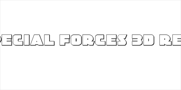 Jedi Special Forces 3D Regular Logo