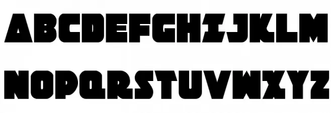 Jedi Special Forces Condensed Polices MAJUSCULES