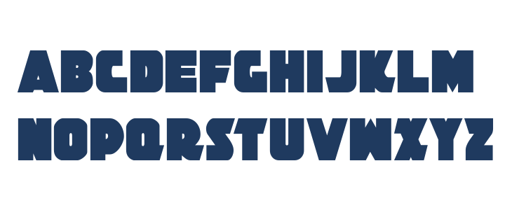 Jedi Special Forces Condensed Lowercase