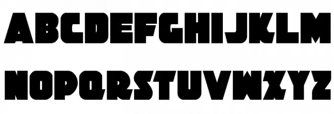 Jedi Special Forces Condensed フォント 小文字