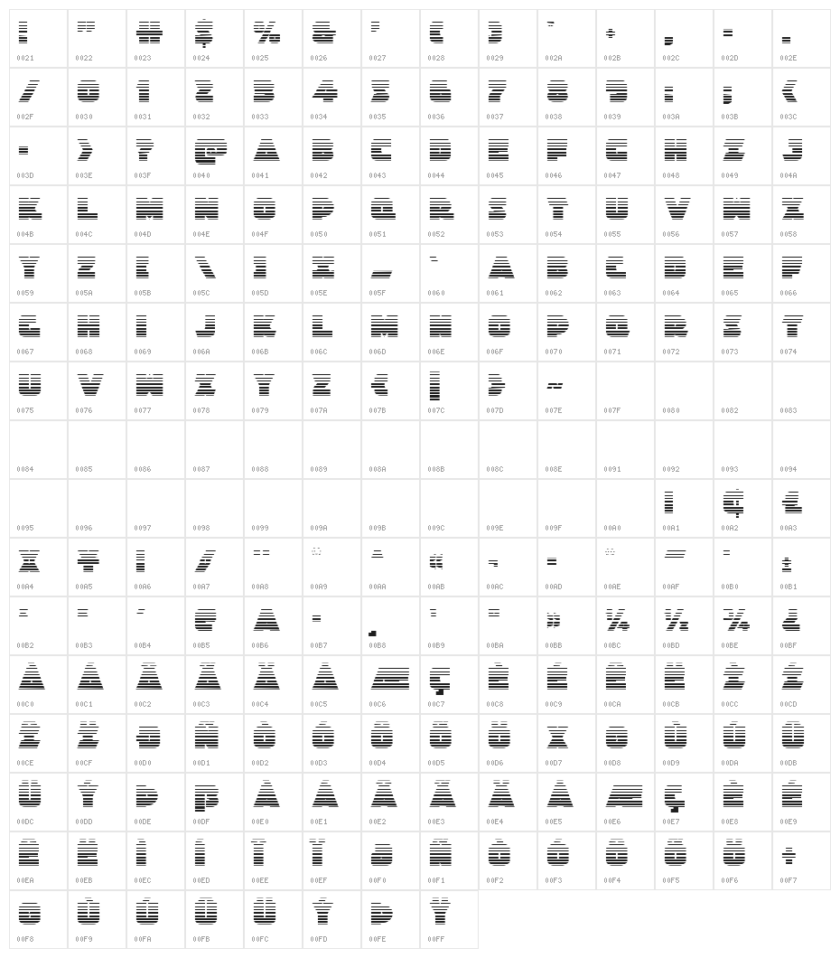 Jedi Special Forces Gradient Regular Character Map