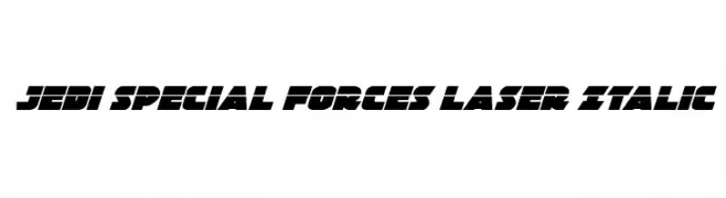Jedi Special Forces Laser Italic 