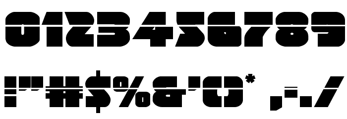 Jedi Special Forces Laser Regular Font OTHER CHARS