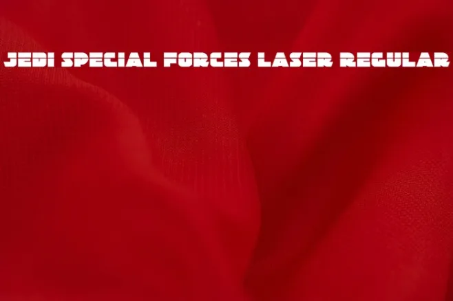 Jedi Special Forces Laser Regular Example 1