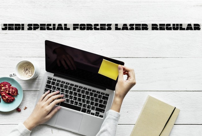 Jedi Special Forces Laser Regular Font examples